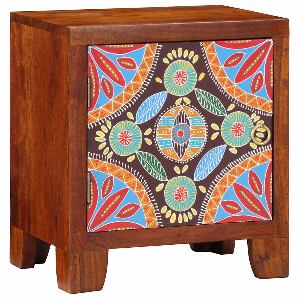 vidaXL Nachtkastje 2 st 40x30x45 cm massief acaciahout - Aashly