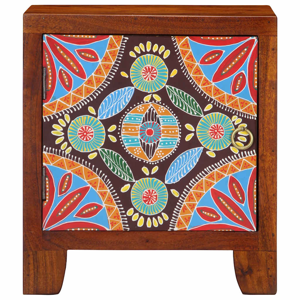 vidaXL Nachtkastje 2 st 40x30x45 cm massief acaciahout - Aashly
