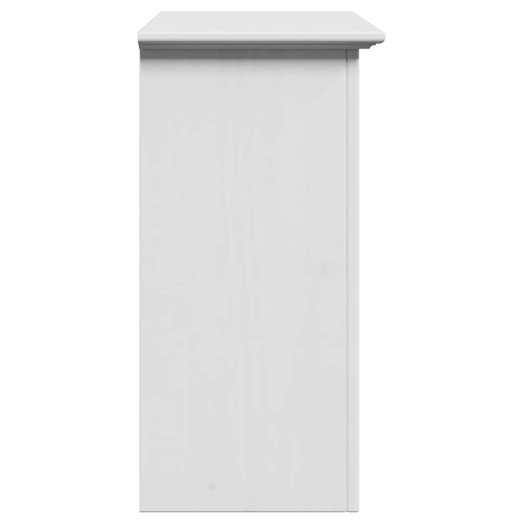 vidaXL Badkamerwandkast BODO 44x30x60 cm wit en bruin - Aashly