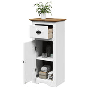 vidaXL Badkamerkast BODO 44x30x90 cm wit - Aashly