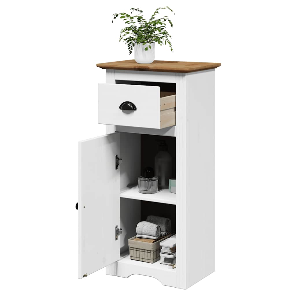 vidaXL Badkamerkast BODO 44x30x90 cm wit - Aashly