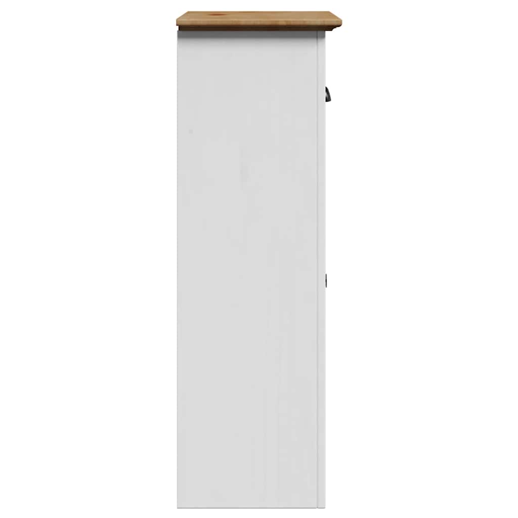 vidaXL Badkamerkast BODO 44x30x90 cm wit - Aashly
