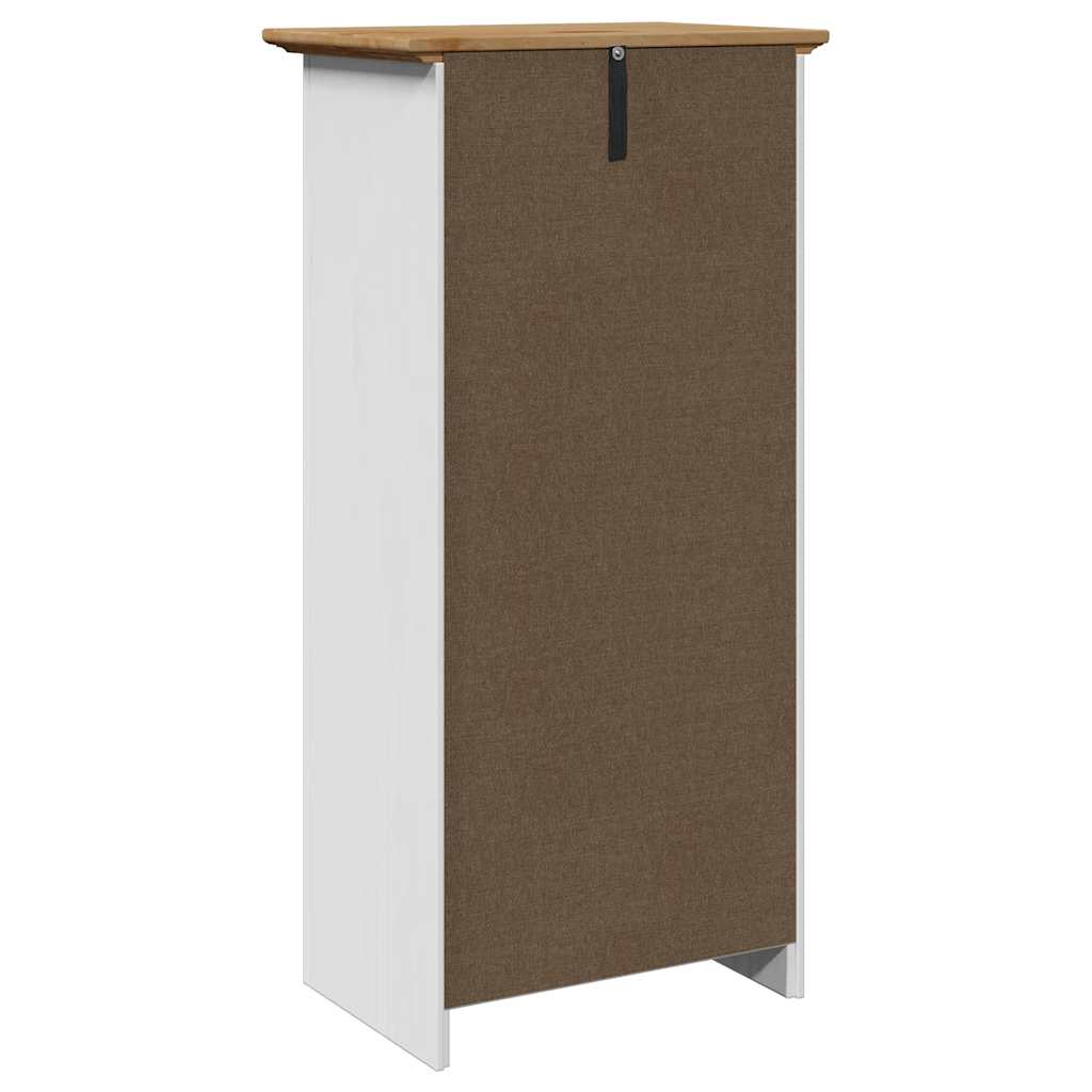 vidaXL Badkamerkast BODO 44x30x90 cm wit - Aashly