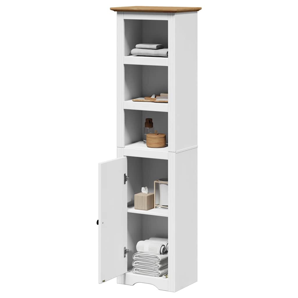 vidaXL Badkamerkast BODO 44x30x160 cm grijs - Aashly
