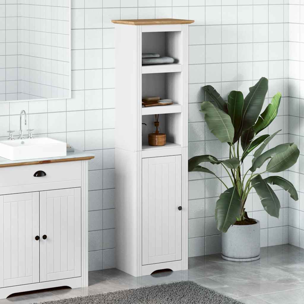 vidaXL Badkamerkast BODO 44x30x160 cm grijs - Aashly