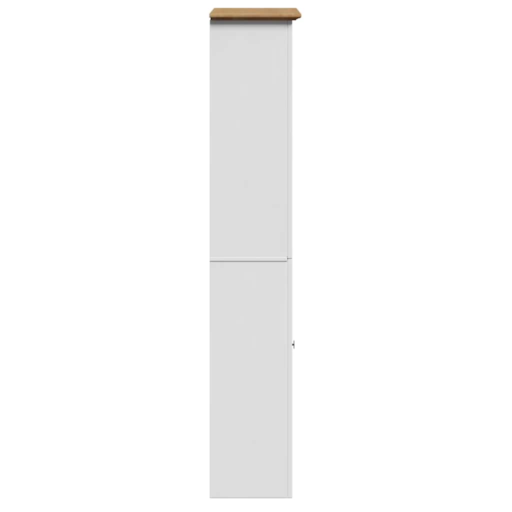 vidaXL Badkamerkast BODO 44x30x160 cm grijs - Aashly