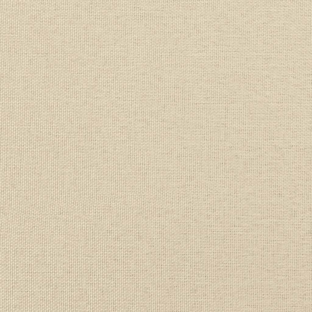 vidaXL Fauteuil 74x84x100 cm stof zwart - Aashly
