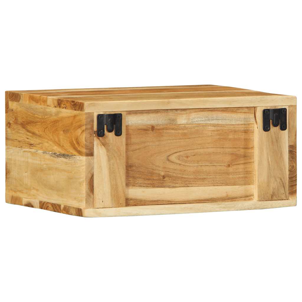 vidaXL Tv-wandmeubelen 2 st massief acaciahout - Aashly