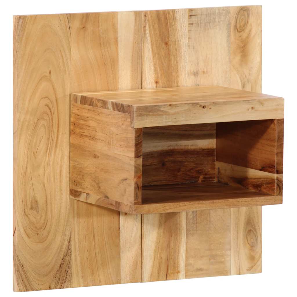 vidaXL Nachtkastje 50x27x50 cm massief acaciahout - Aashly