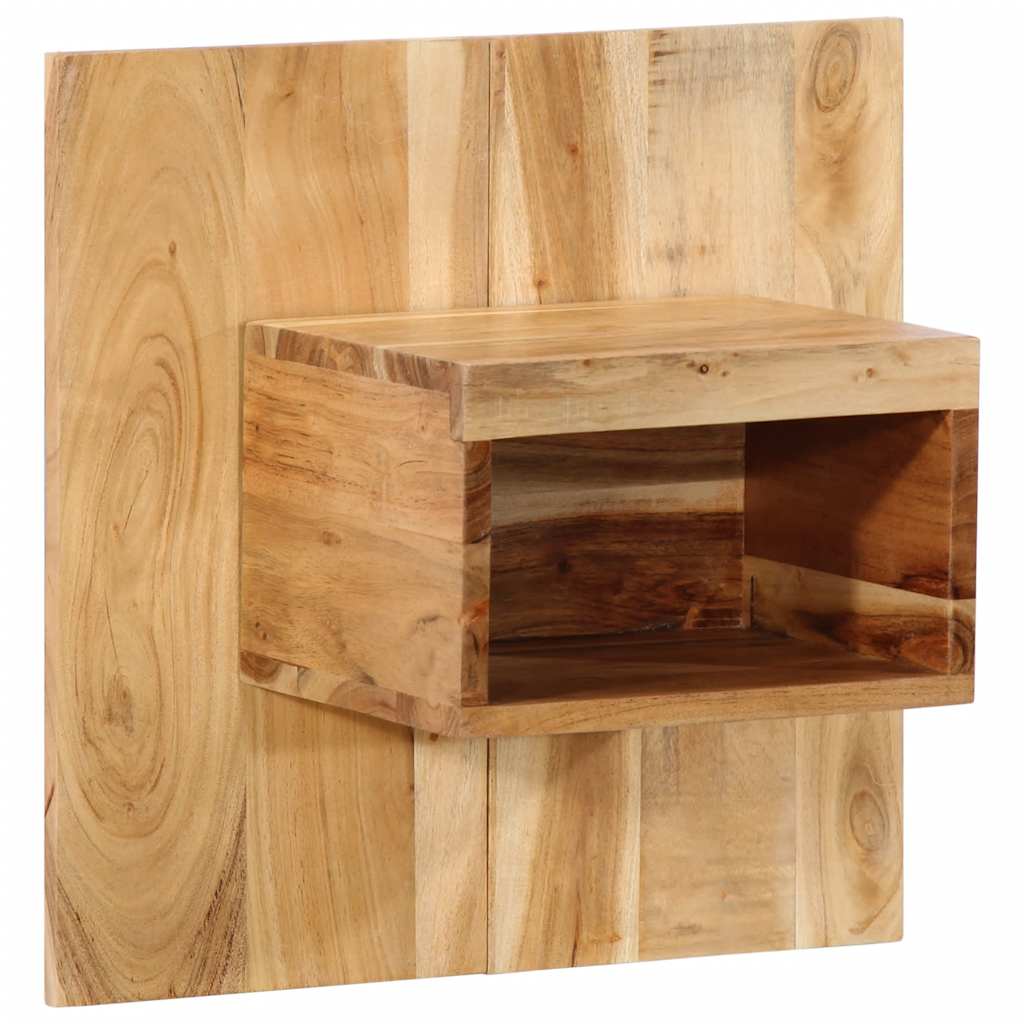 vidaXL Nachtkastje 50x27x50 cm massief acaciahout - Aashly