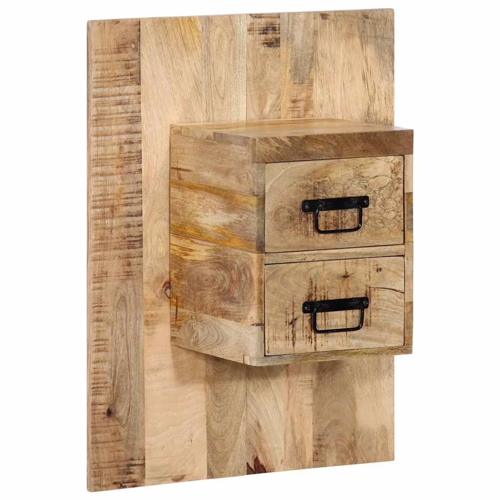 vidaXL Nachtkastje 50x27x50 cm massief acaciahout - Aashly