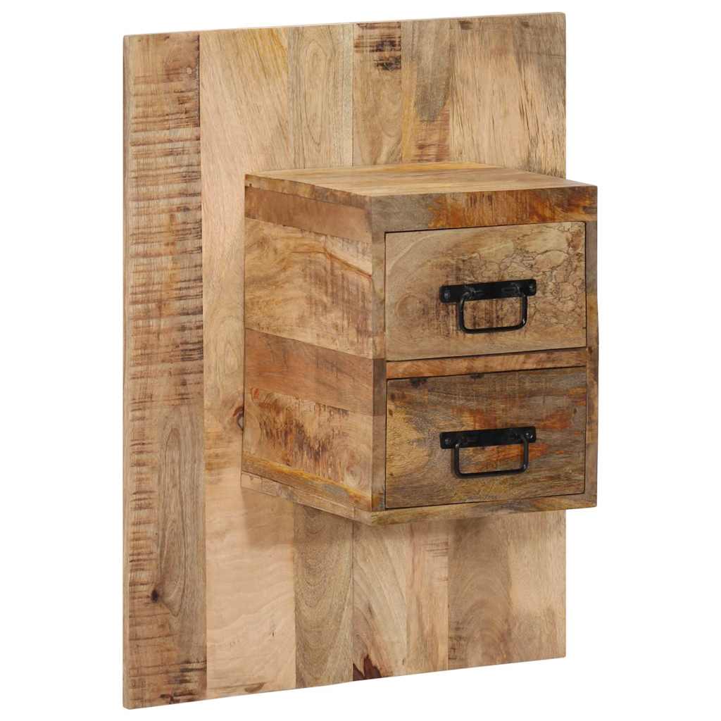 vidaXL Nachtkastje 50x27x50 cm massief acaciahout - Aashly