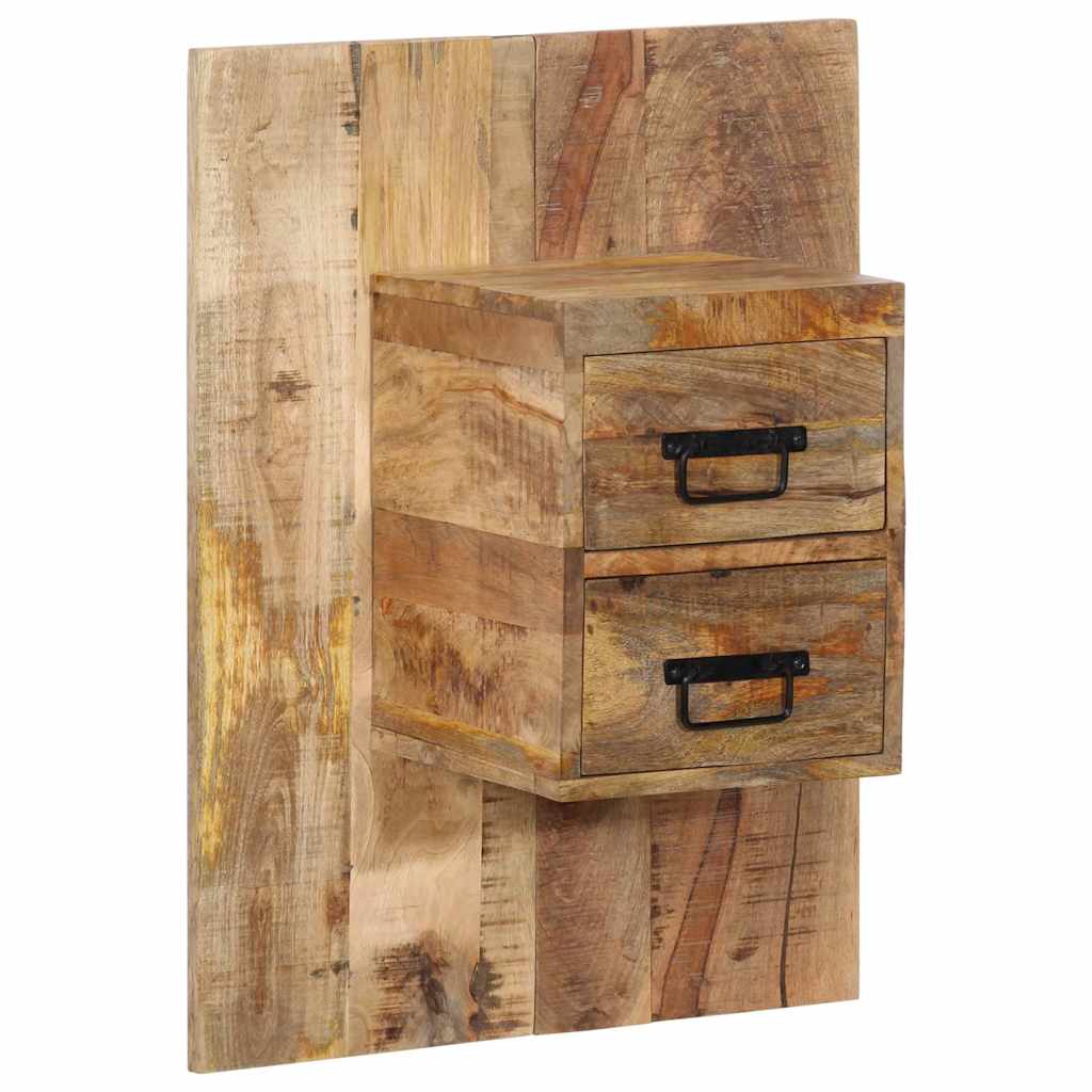 vidaXL Nachtkastje 50x27x50 cm massief acaciahout - Aashly