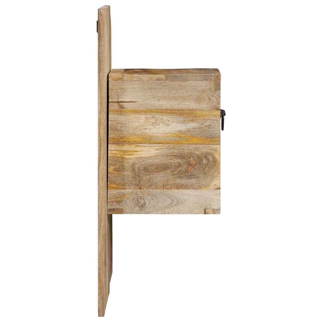 vidaXL Nachtkastje 50x27x50 cm massief acaciahout - Aashly