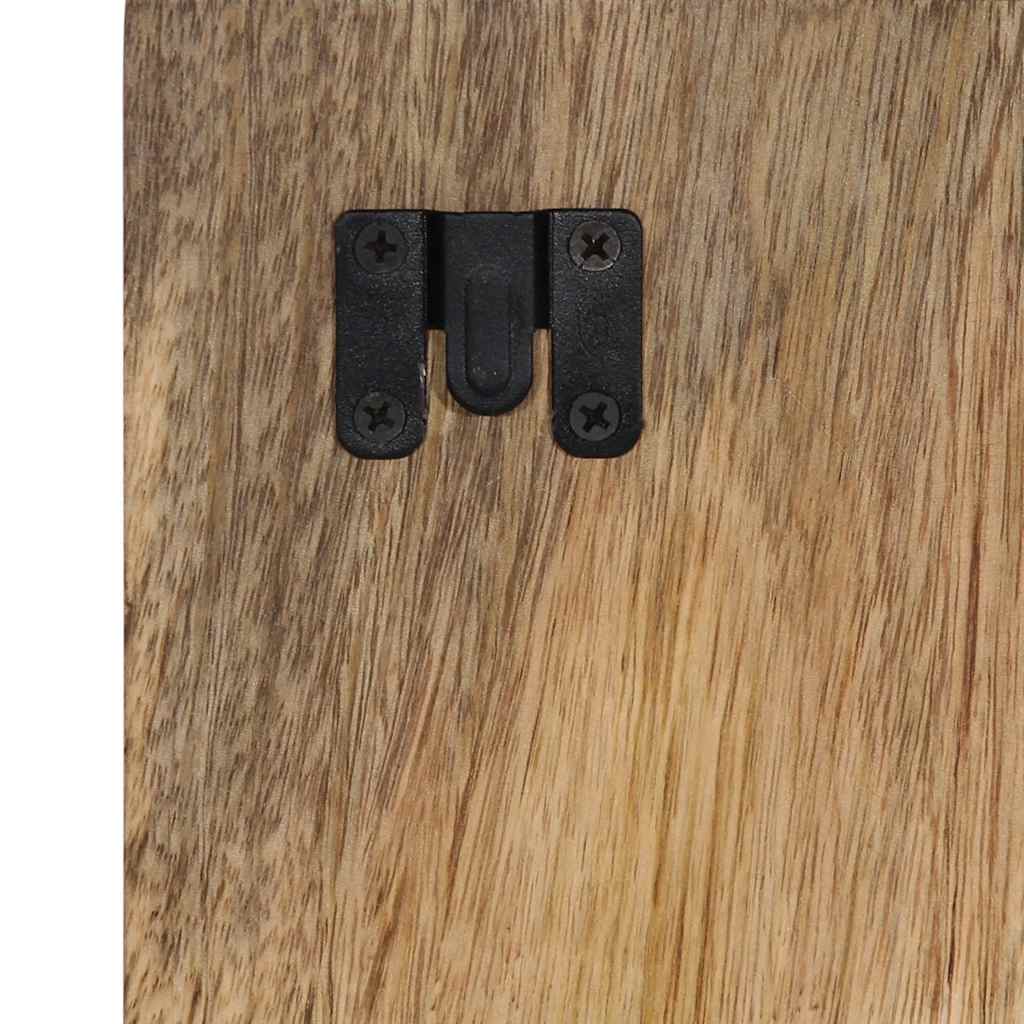 vidaXL Nachtkastje 50x27x50 cm massief acaciahout - Aashly