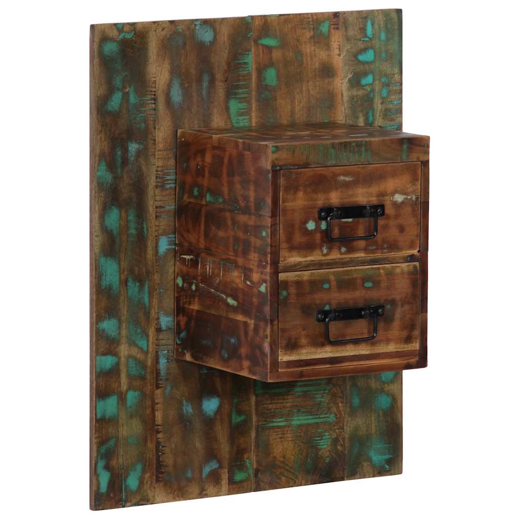 vidaXL Nachtkastje 50x27x50 cm massief acaciahout - Aashly