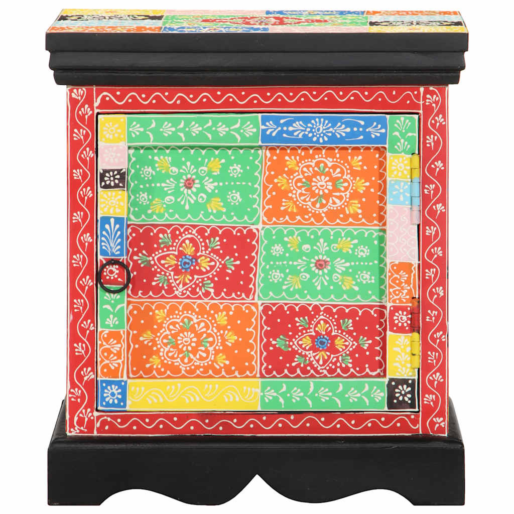 vidaXL Nachtkastje 2 st 40x35x45 cm massief mangohout mango - Aashly