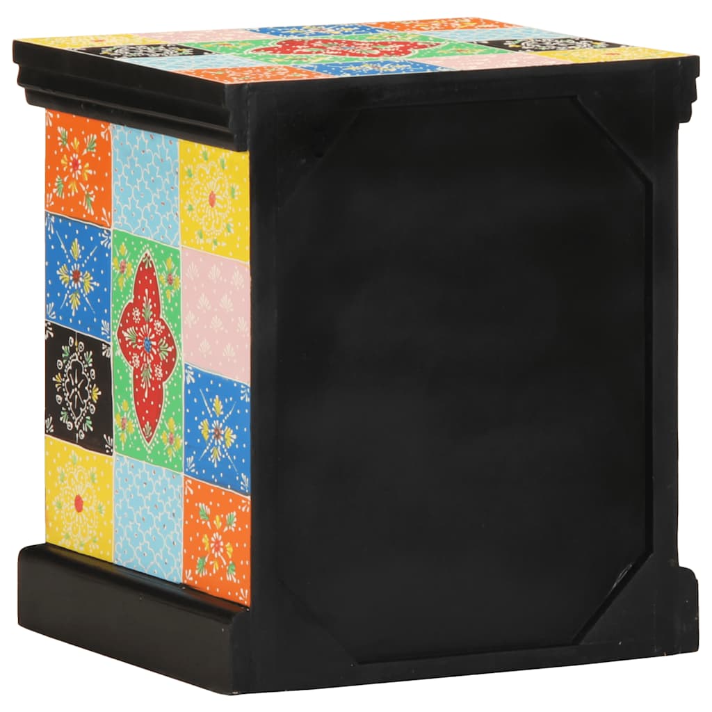 vidaXL Nachtkastje 2 st 40x35x45 cm massief mangohout mango - Aashly