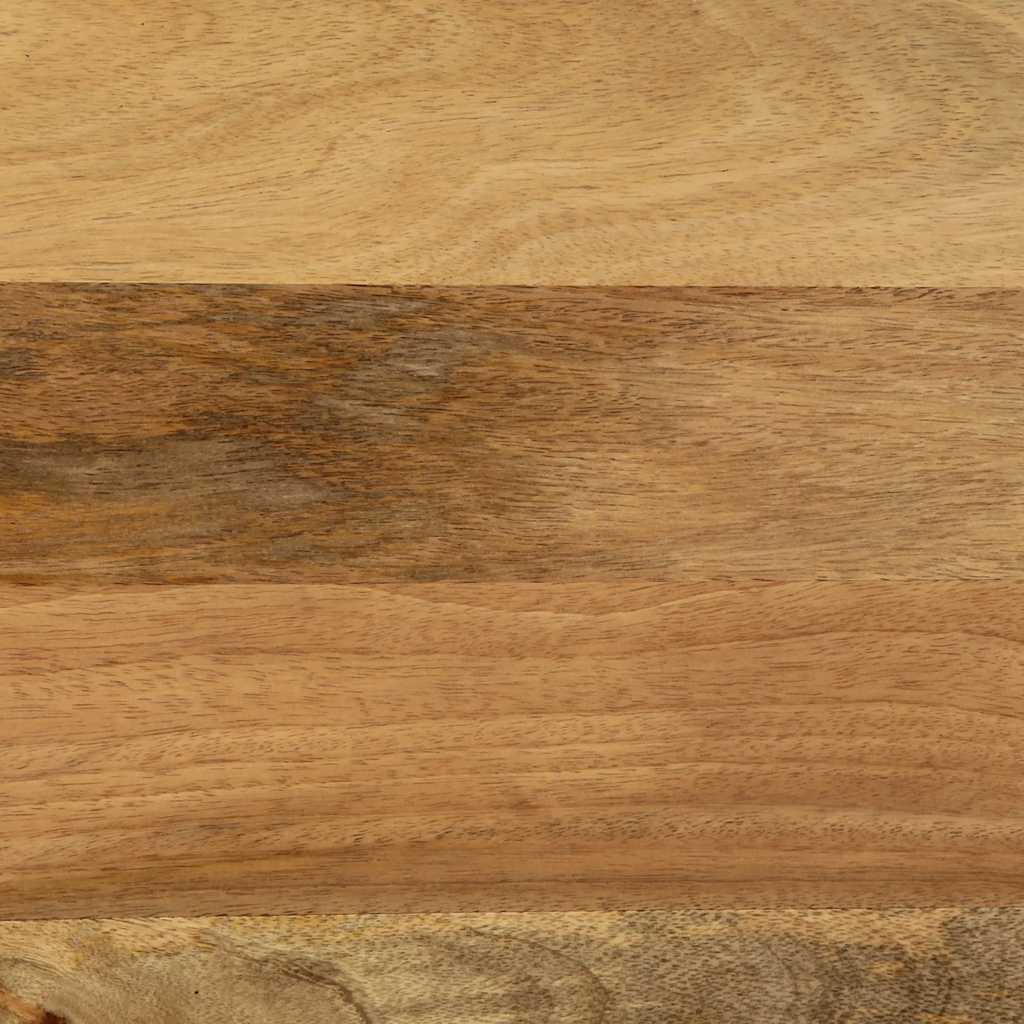 vidaXL Salontafel 80x50x40 cm massief mangohout bruin