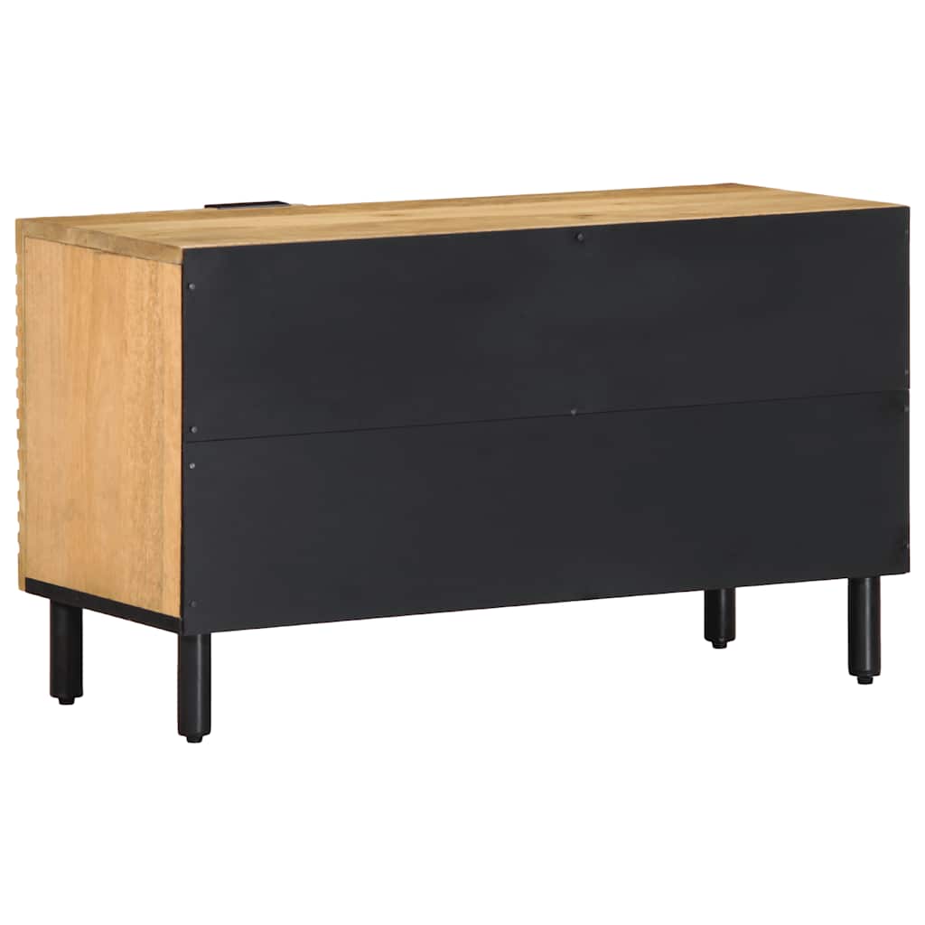 vidaXL Tv-meubel 80x31,5x46 cm massief mangohout bruin