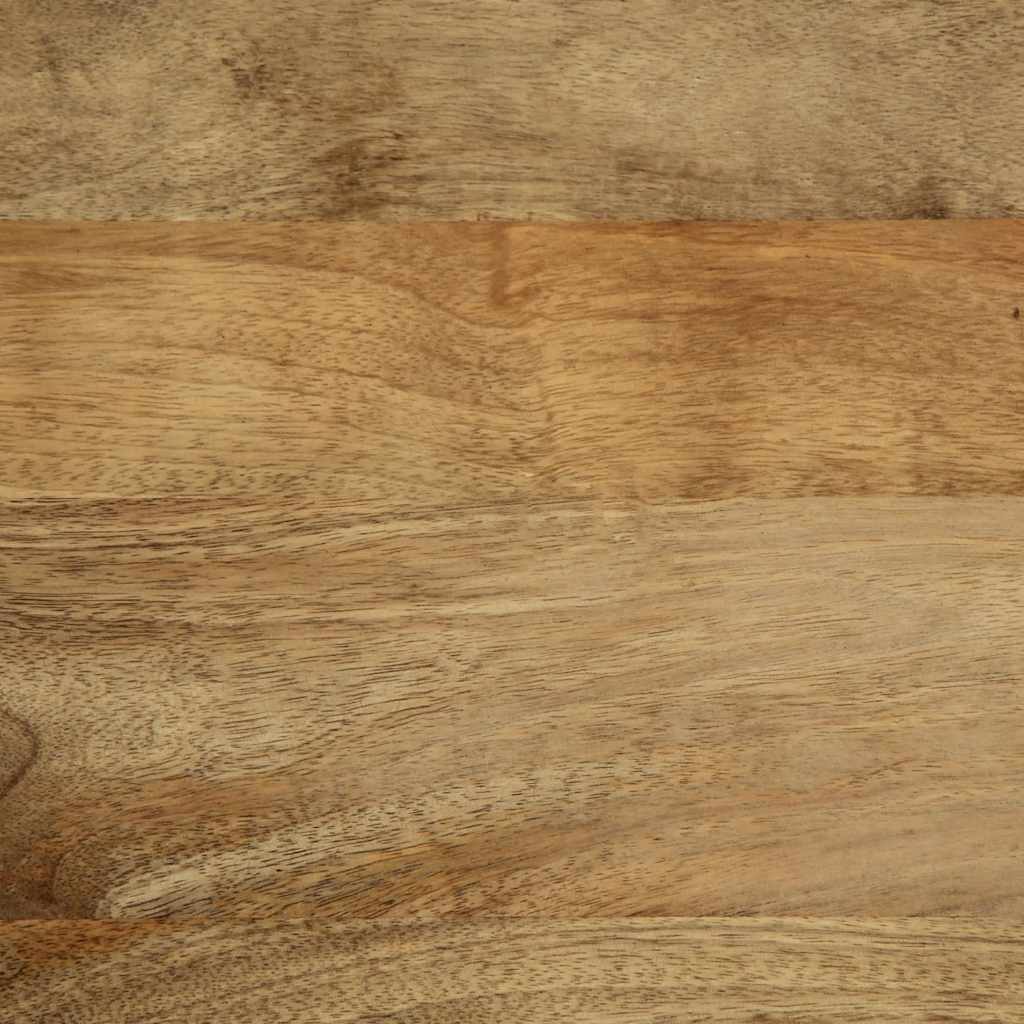 vidaXL Tv-meubel 100x33x46 cm massief mangohout bruin - Aashly
