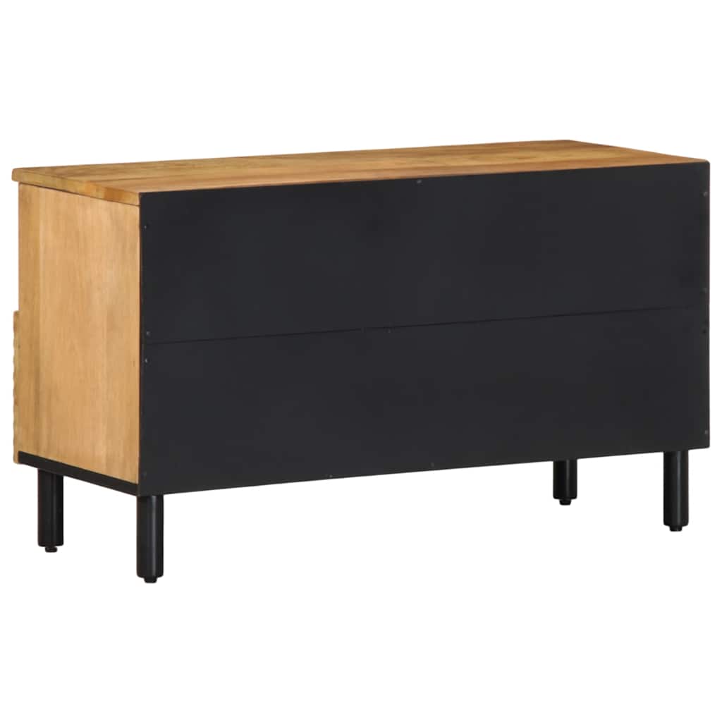 vidaXL Tv-meubel 80x33x46 cm massief mangohout bruin