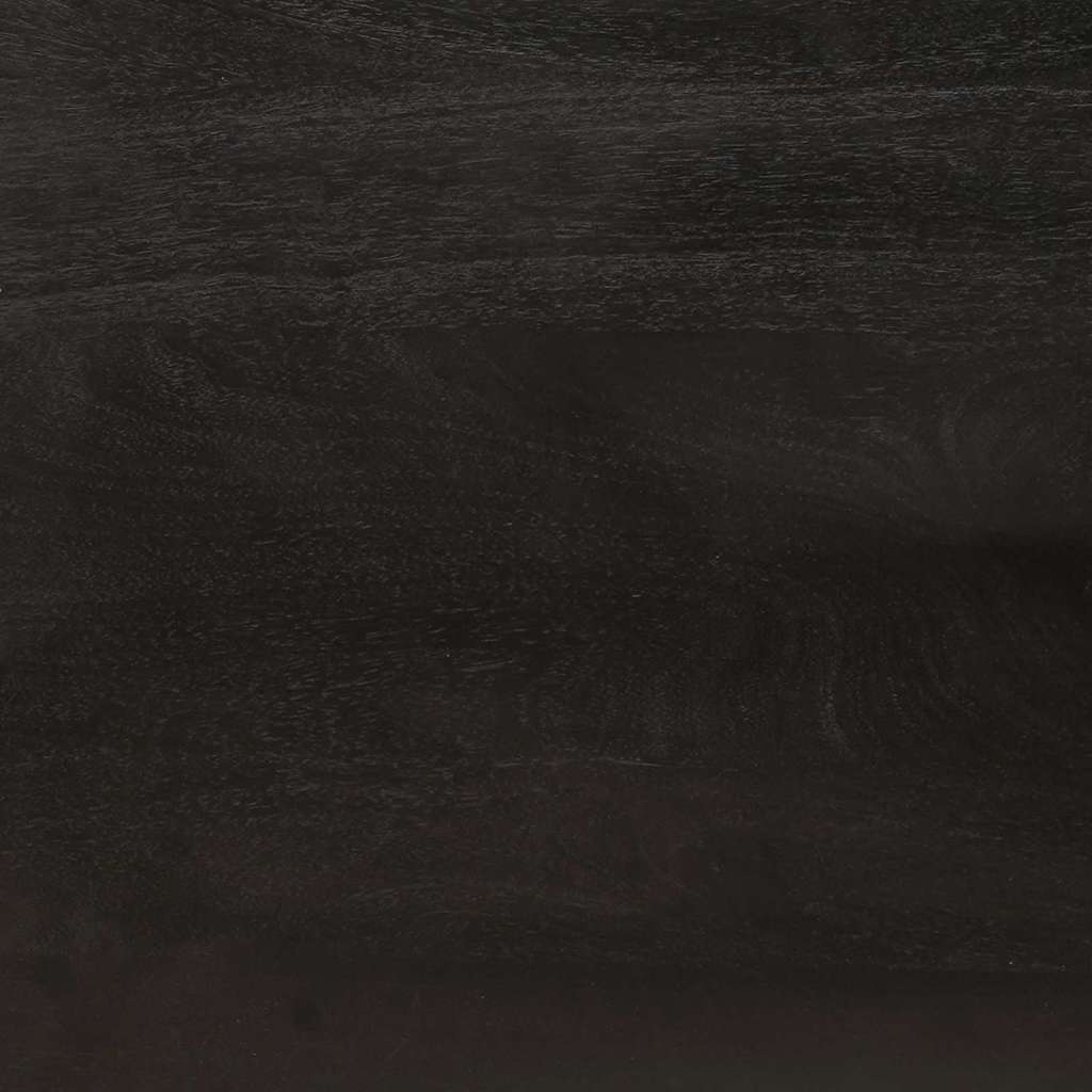 vidaXL Nachtkastje Zwart en Goud 40 x 33.5 x 46 cm
