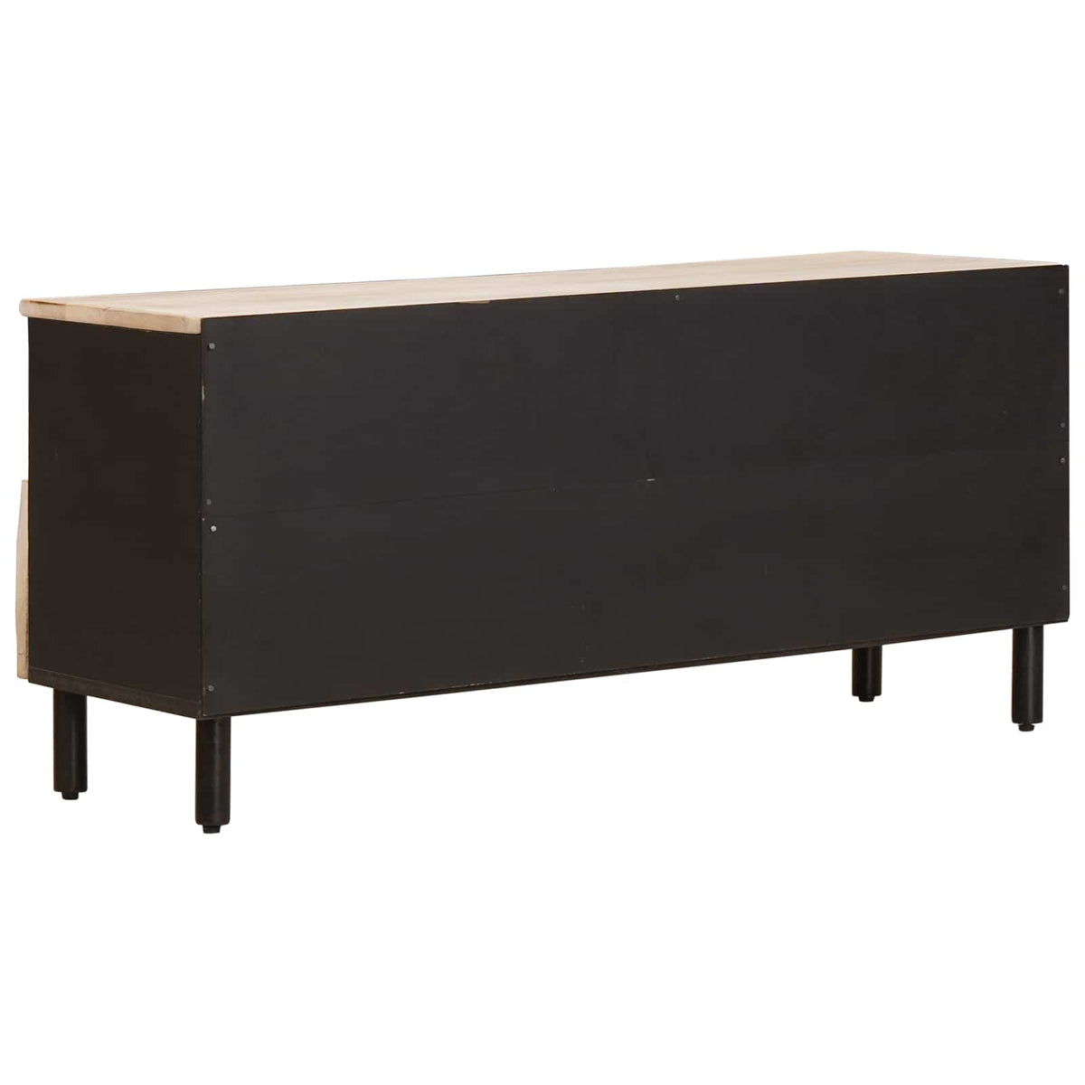 vidaXL TV-kast met lade Witte Was Afwerking 100 x 33,5 x 46 cm