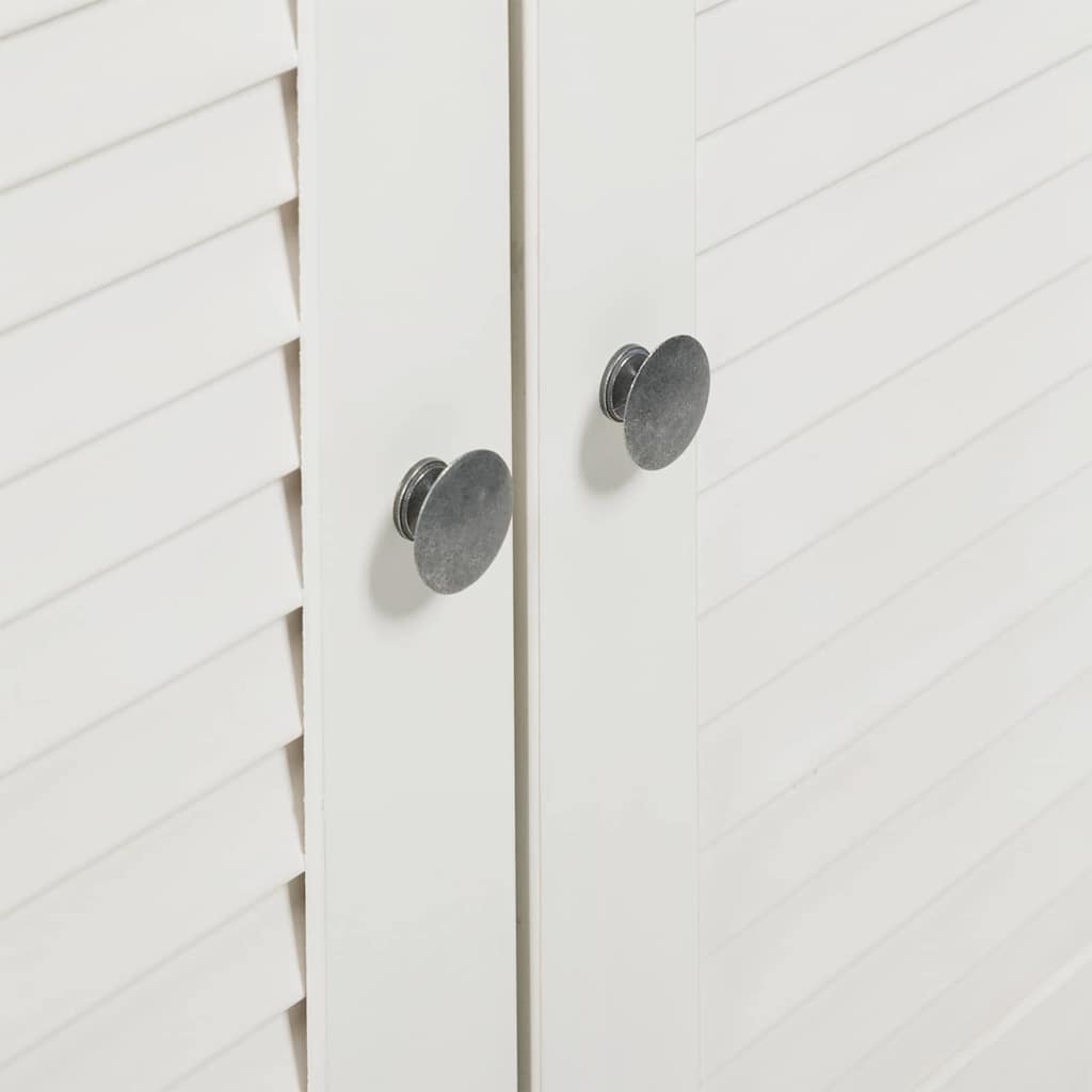 vidaXL Wasmachinekast met plank Honingbruin 72,5 x 27 x 161 cm
