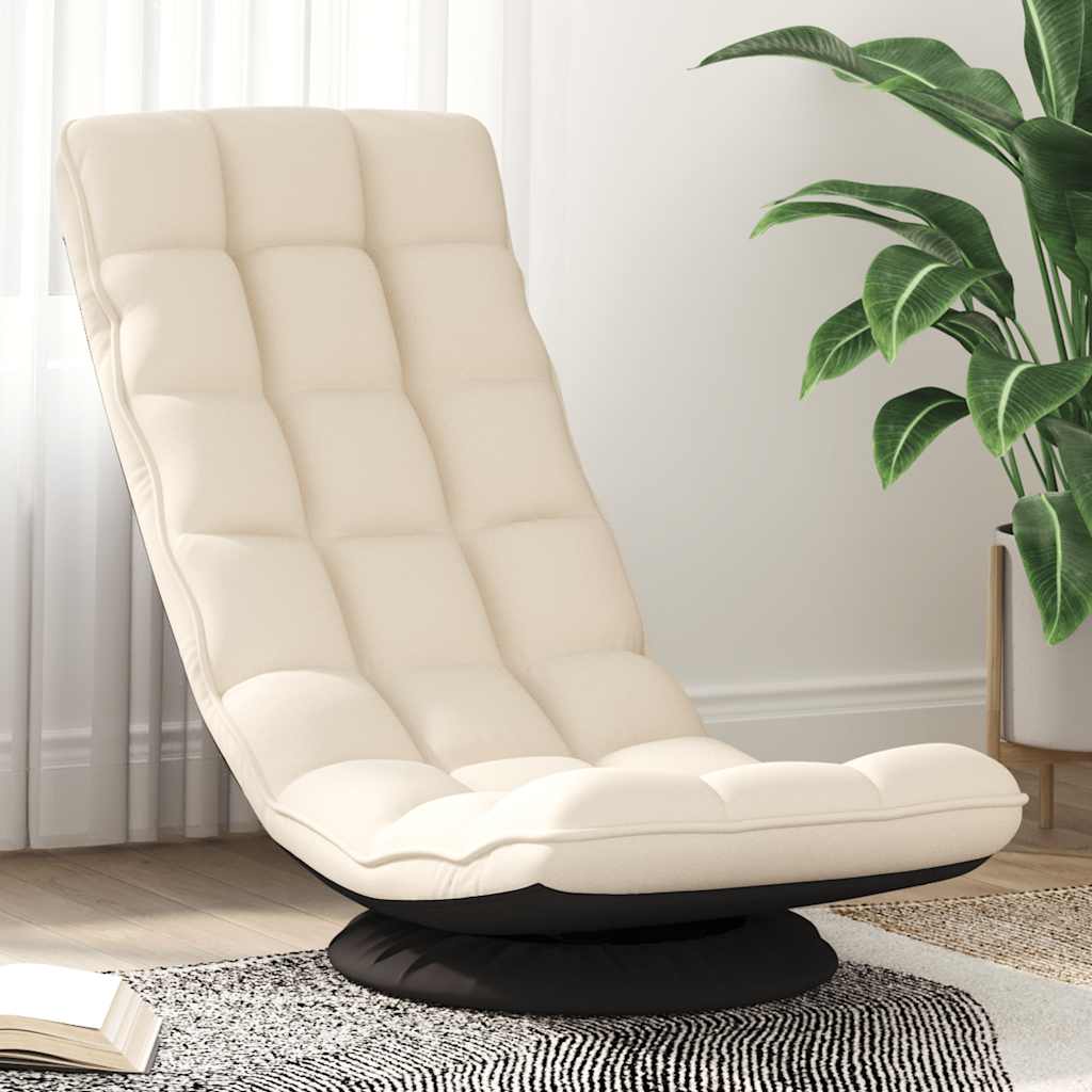 vidaXL Vloerkruk Cloud 70x51x79 cm stof wolkengrijs - Aashly