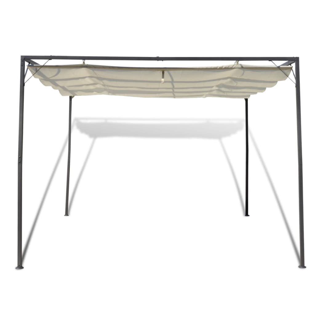 vidaXL Tuinpaviljoen met inschuifbaar dak - Aashly