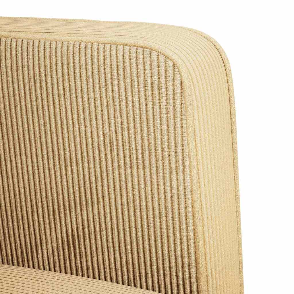 vidaXL Fauteuil met armleuningen 54 cm corduroy stof donkergrijs - Aashly