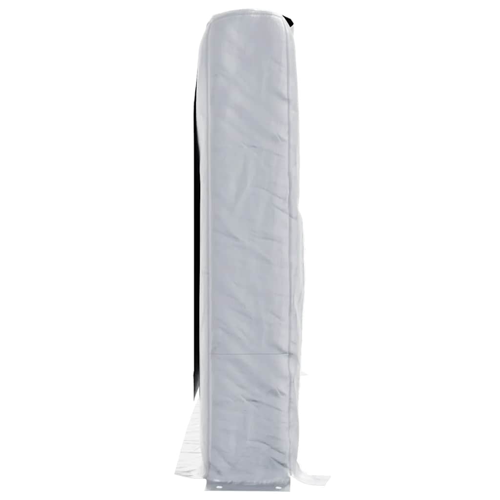 vidaXL Haardhoutrek 100x25x150 cm gegalvaniseerd staal - Aashly