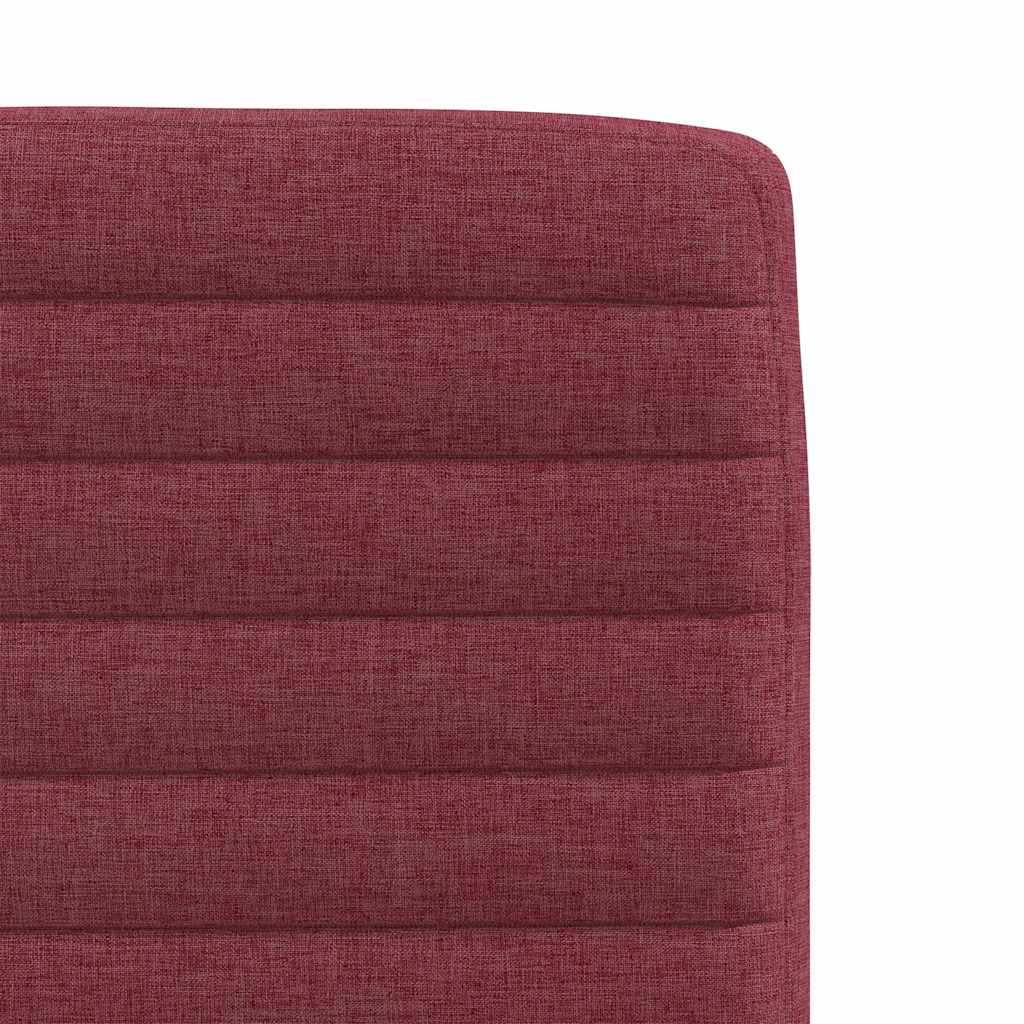 vidaXL Eetkamerstoelen 4 st stof lichtgrijs - Aashly