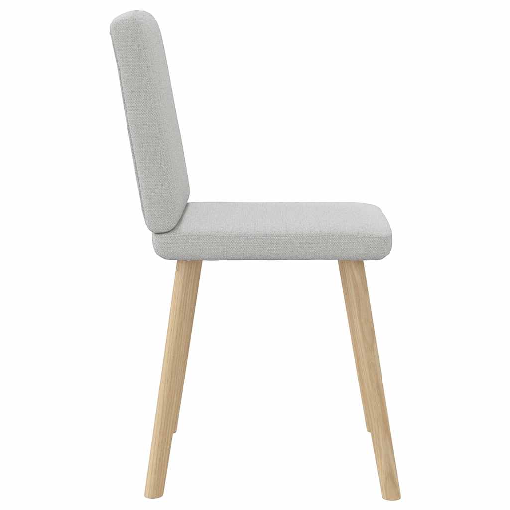 vidaXL Eetkamerstoelen 2 st stof donkergroen - Aashly