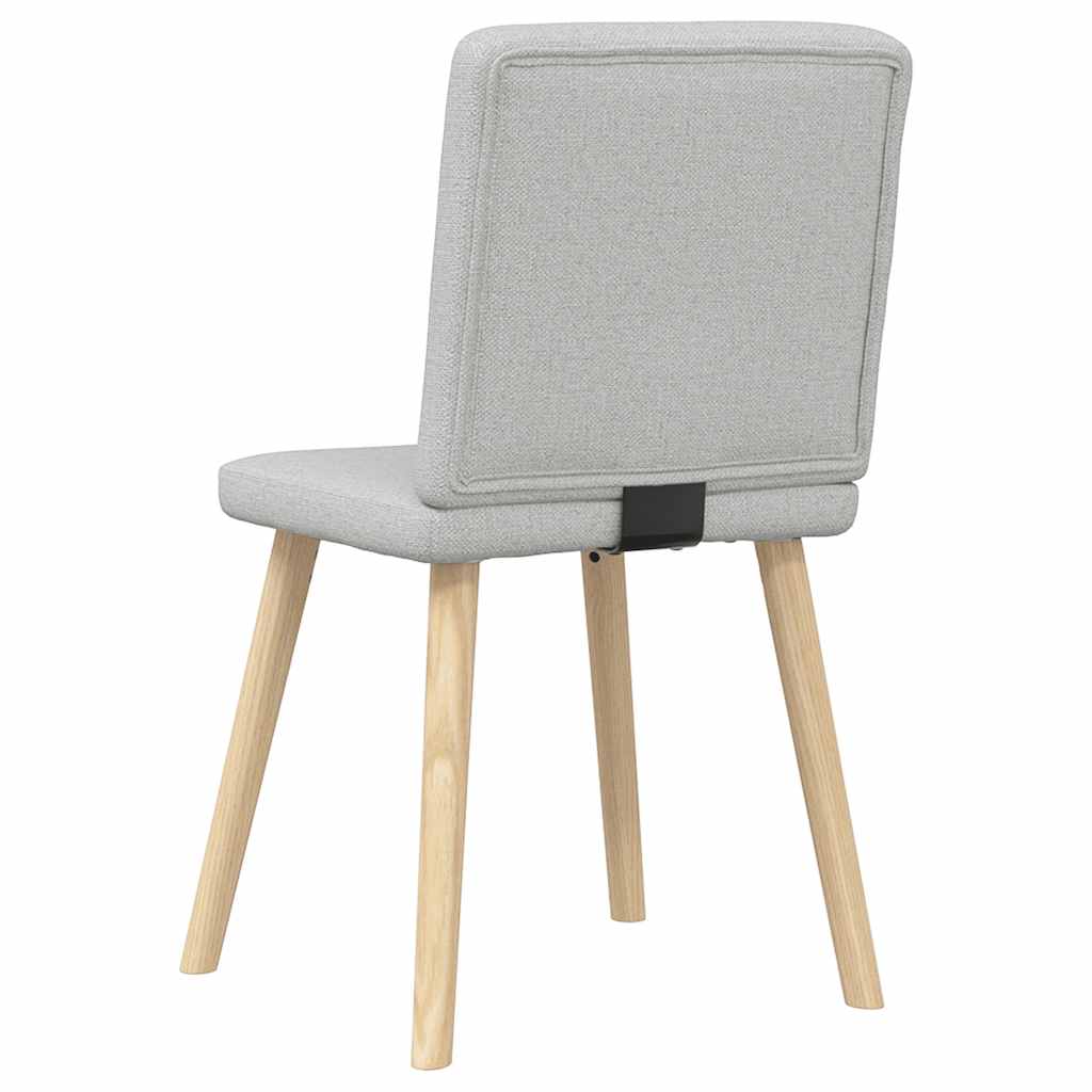 vidaXL Eetkamerstoelen 2 st stof donkergroen - Aashly