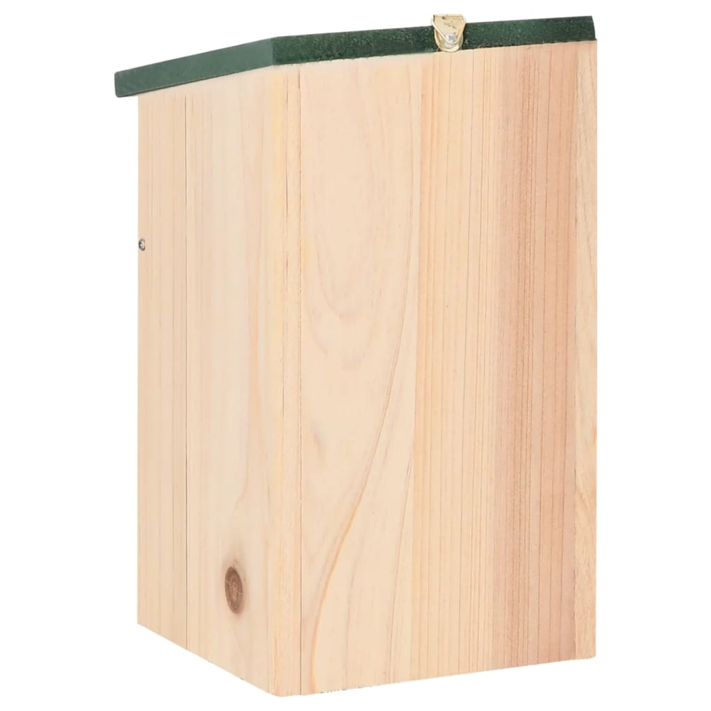 vidaXL Vogelhuisjes 4 st 12x12x22 cm hout - Aashly