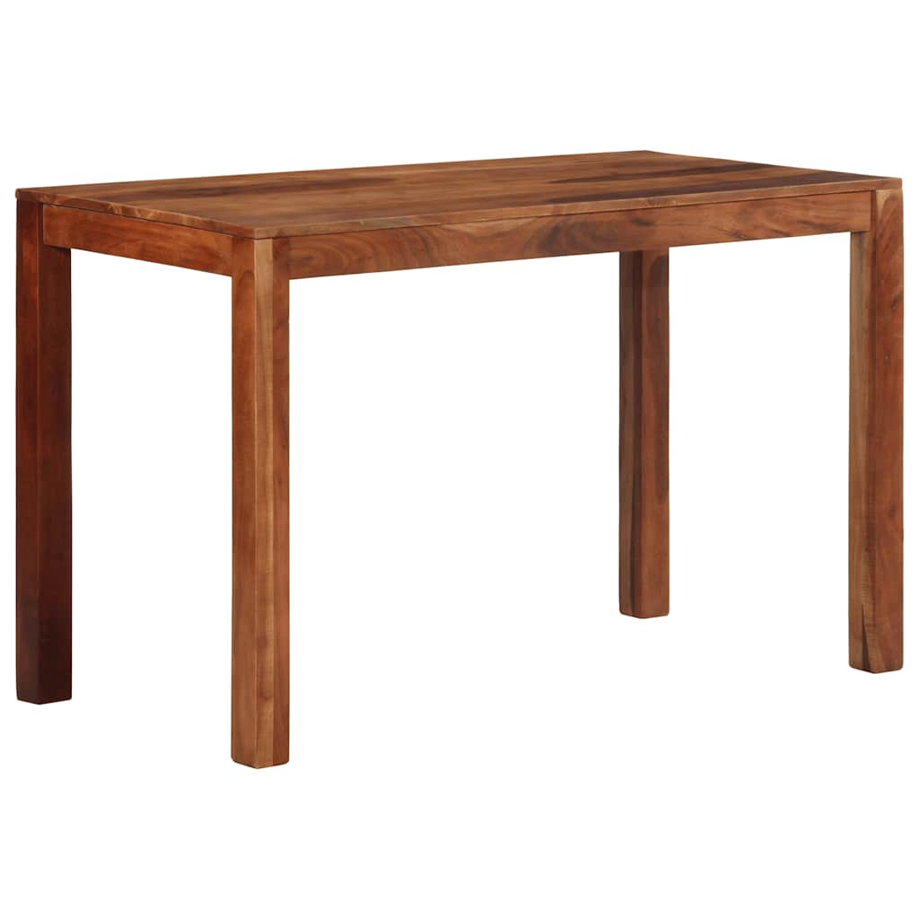vidaXL Eettafel 120x60x76 cm massief acaciahout - Aashly