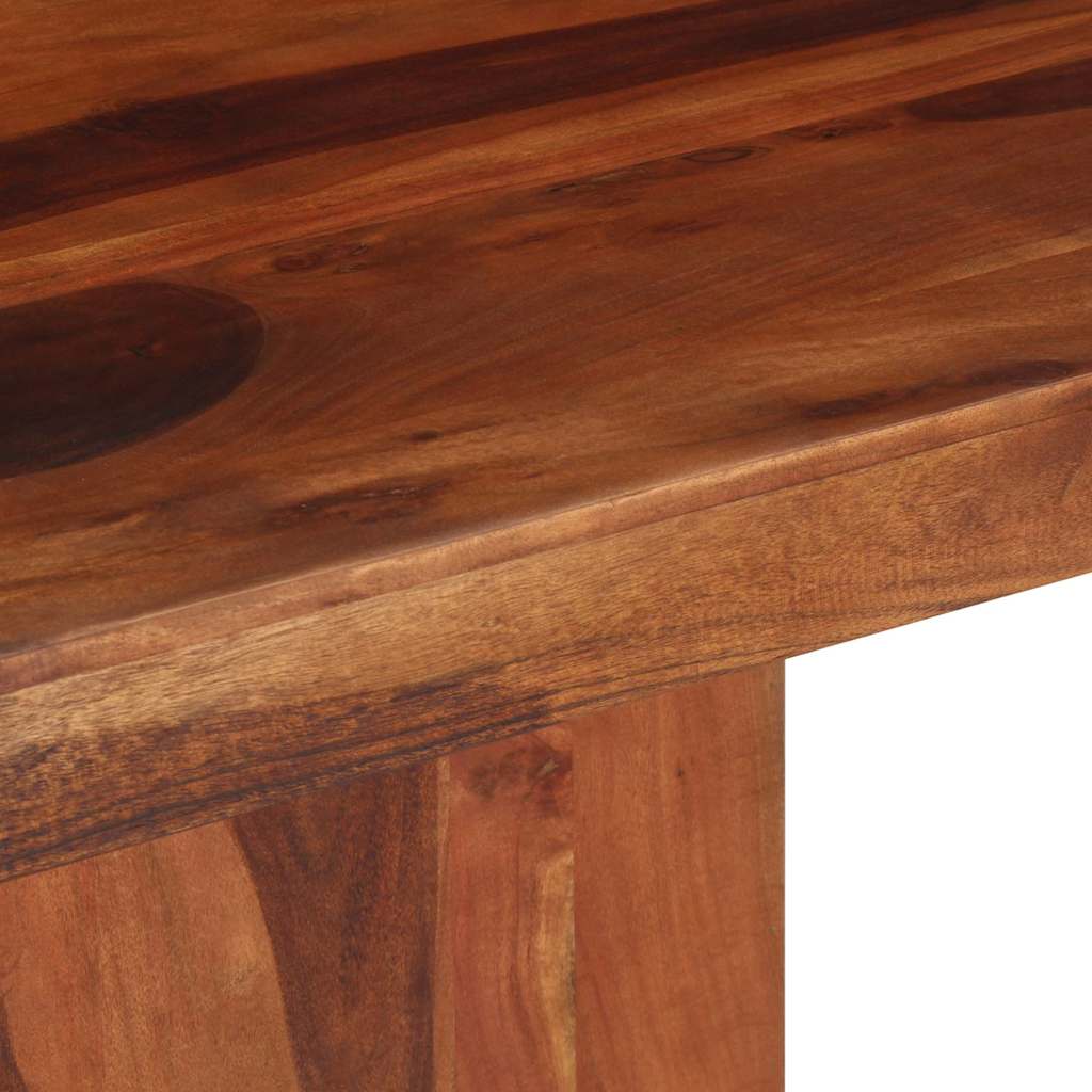 vidaXL Eettafel 120x120x77 cm massief acaciahout