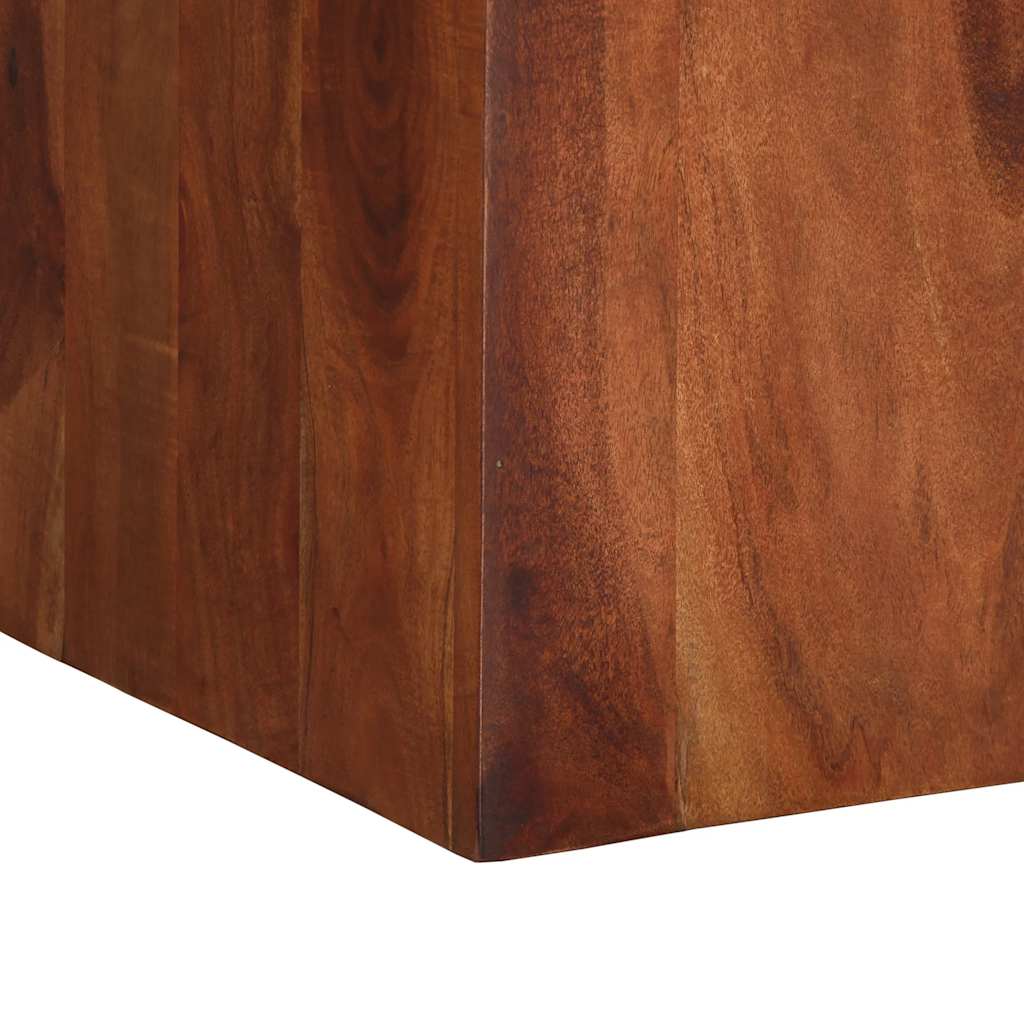 vidaXL Eettafel 120x120x77 cm massief acaciahout