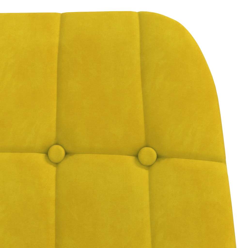 vidaXL Relaxstoel fluweel donkergoen - Aashly