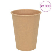 vidaXL Papieren koffiekopjes 1000 st 4oz 100 ml bruin