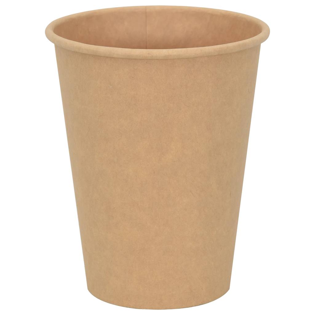 vidaXL Paper coffee cups 1000 pcs 4oz 100 ml brown