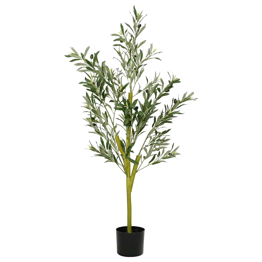 vidaXL Kunstolijfboom 800 blaadjes 200 cm groen - Aashly