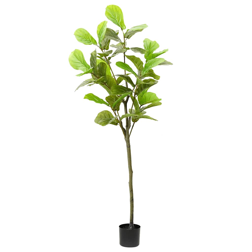 vidaXL Kunstfuxus boom 48 blaadjes 165 cm groen - Aashly