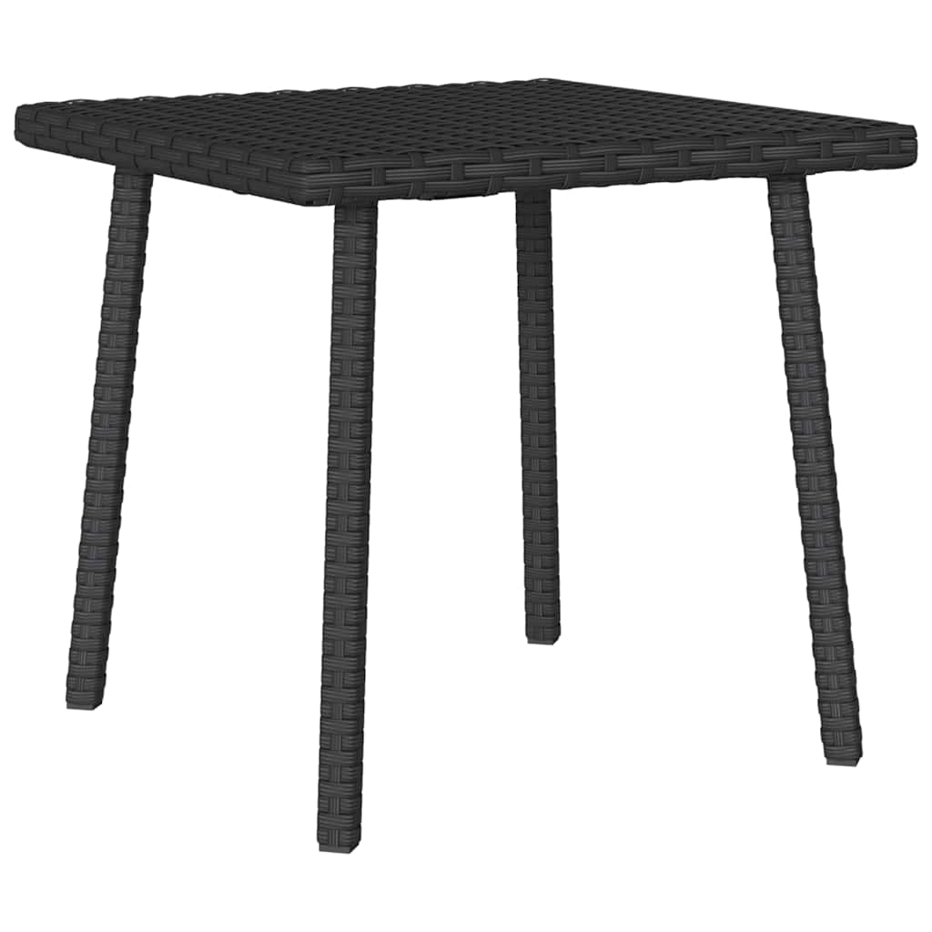 vidaXL Tuin salontafel rechthoekig 80x40x37 cm poly rattan bruin - Aashly