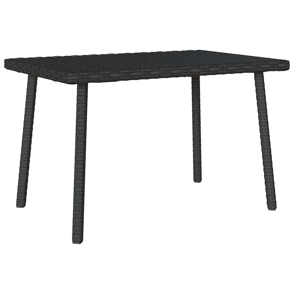 vidaXL Tuin salontafel rechthoekig 80x40x37 cm poly rattan bruin - Aashly