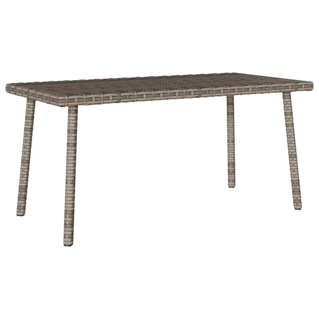 vidaXL Tuin salontafel rechthoekig 80x40x37 cm poly rattan bruin - Aashly