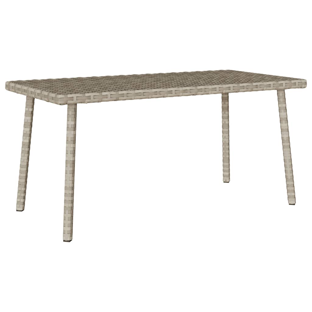 vidaXL Tuin salontafel rechthoekig 80x40x37 cm poly rattan bruin - Aashly