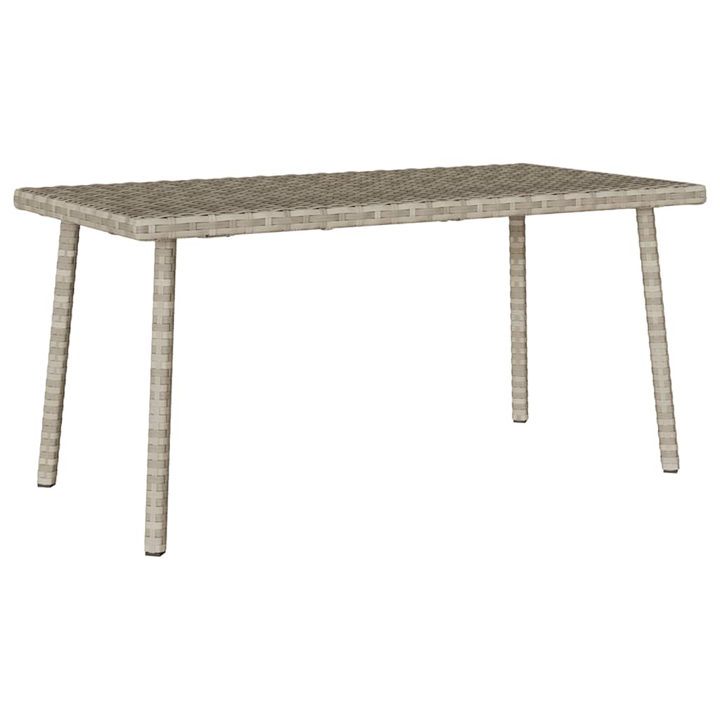 vidaXL Tuin salontafel rechthoekig 80x40x37 cm poly rattan bruin - Aashly